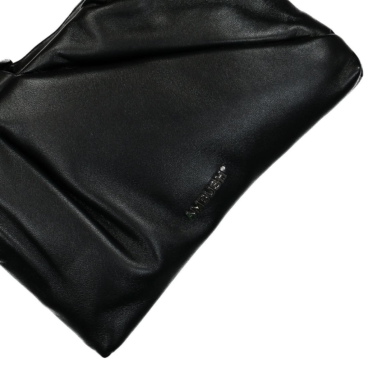 Ambush Nejiri Wrist Clutch Bag Black Detail view 3 | Gate