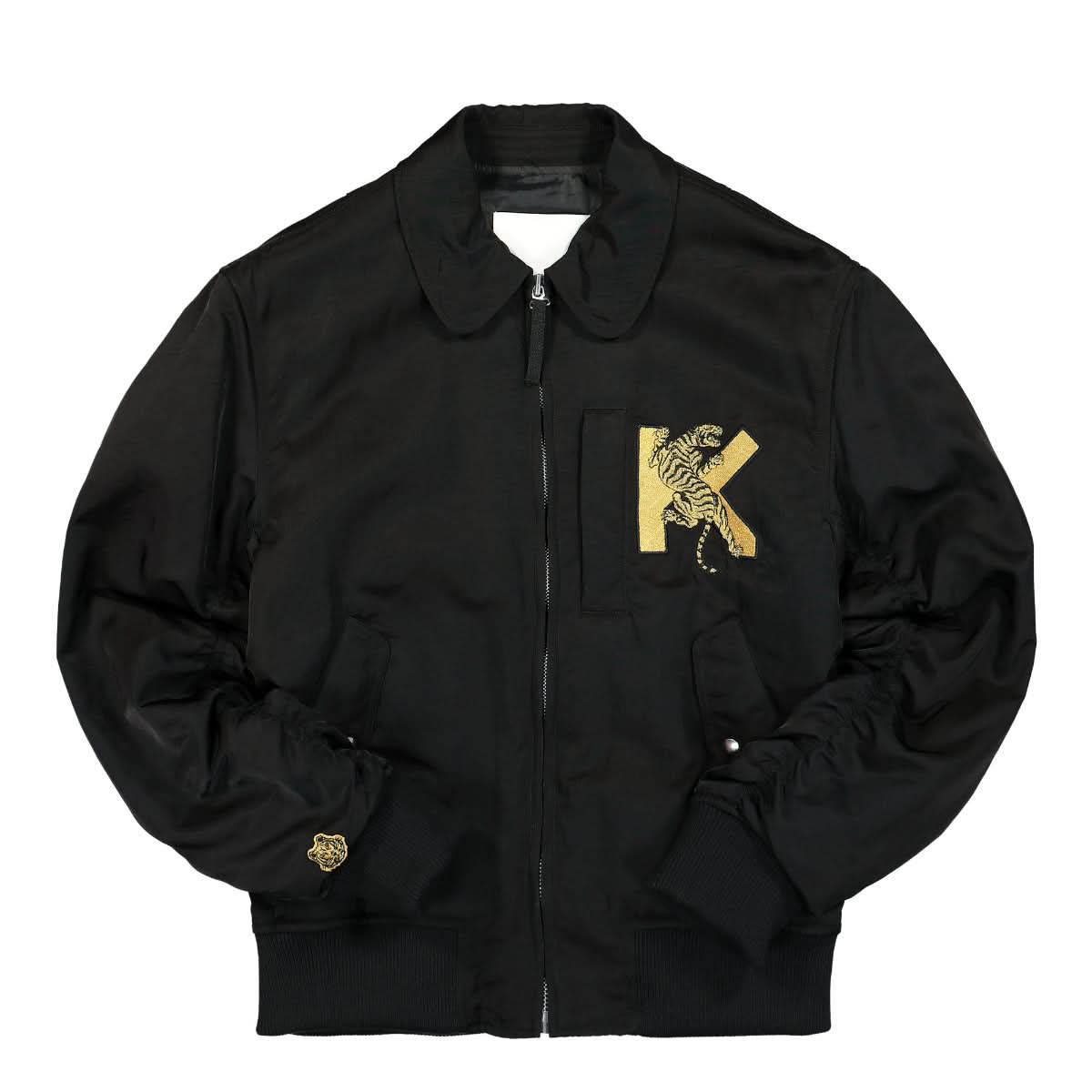 KENZO Climbing Tiger Bomber Black Detail view 1 | Gate