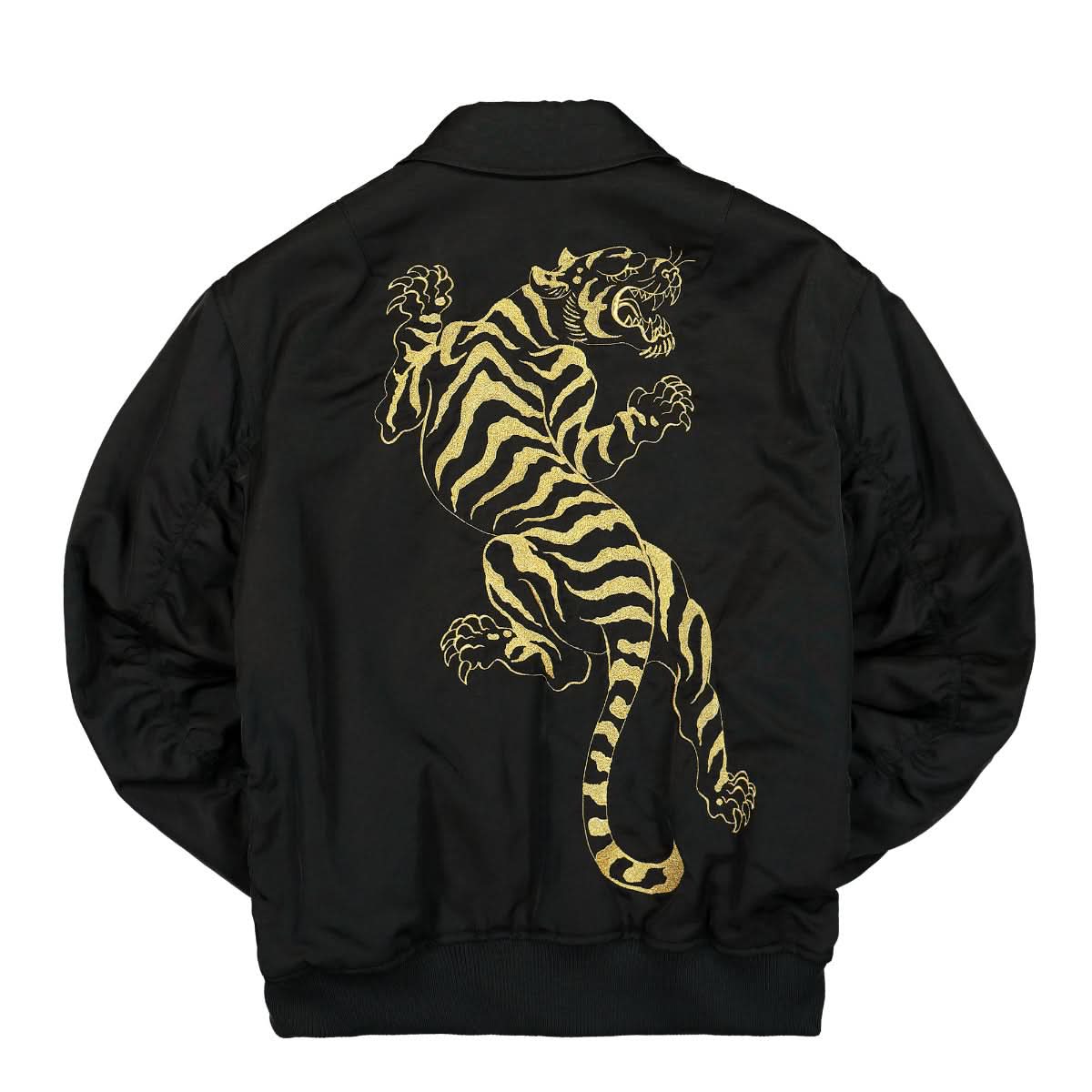 KENZO Climbing Tiger Bomber Black Detail view 2 | Gate