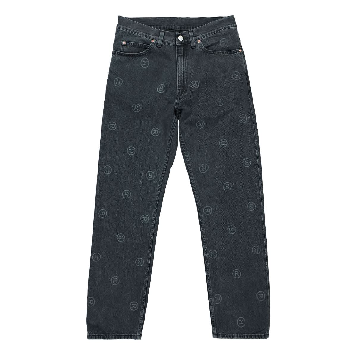 Martine Rose Relaxed Fit Jean Black Detail view 1 | Gate