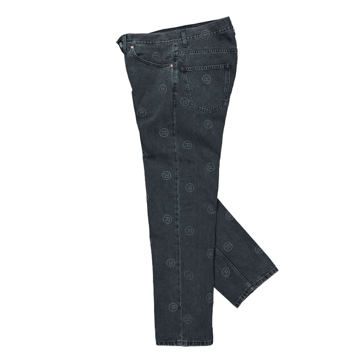 Martine Rose Relaxed Fit Jean Black Detail view 3 | Gate