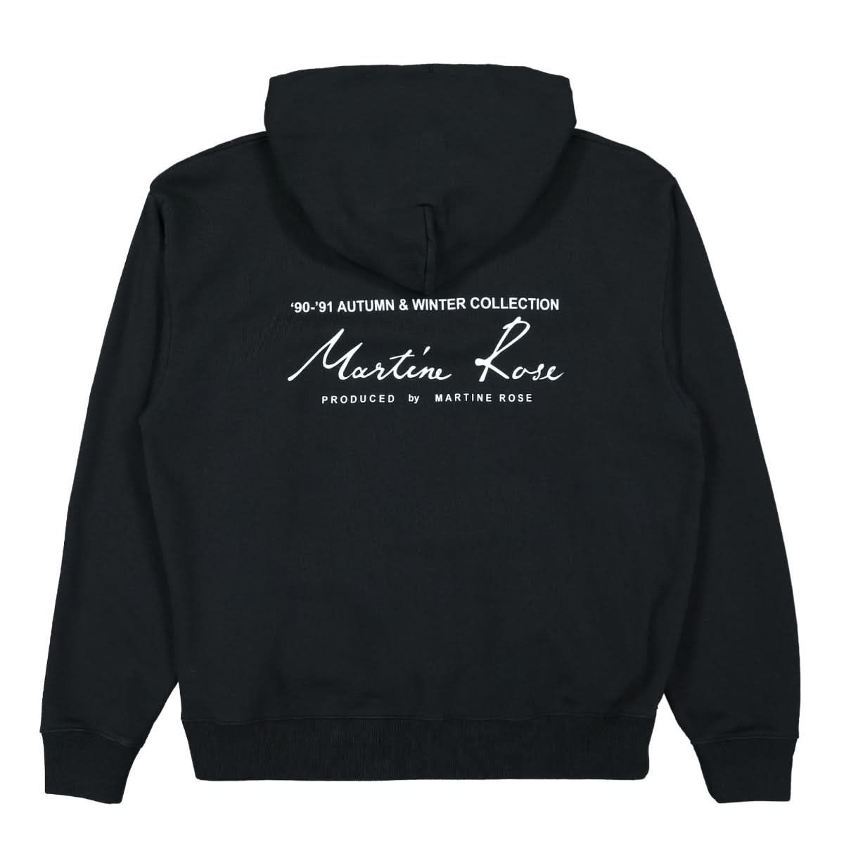 Martine Rose Classic Hoodie Black Detail view 2 | Gate