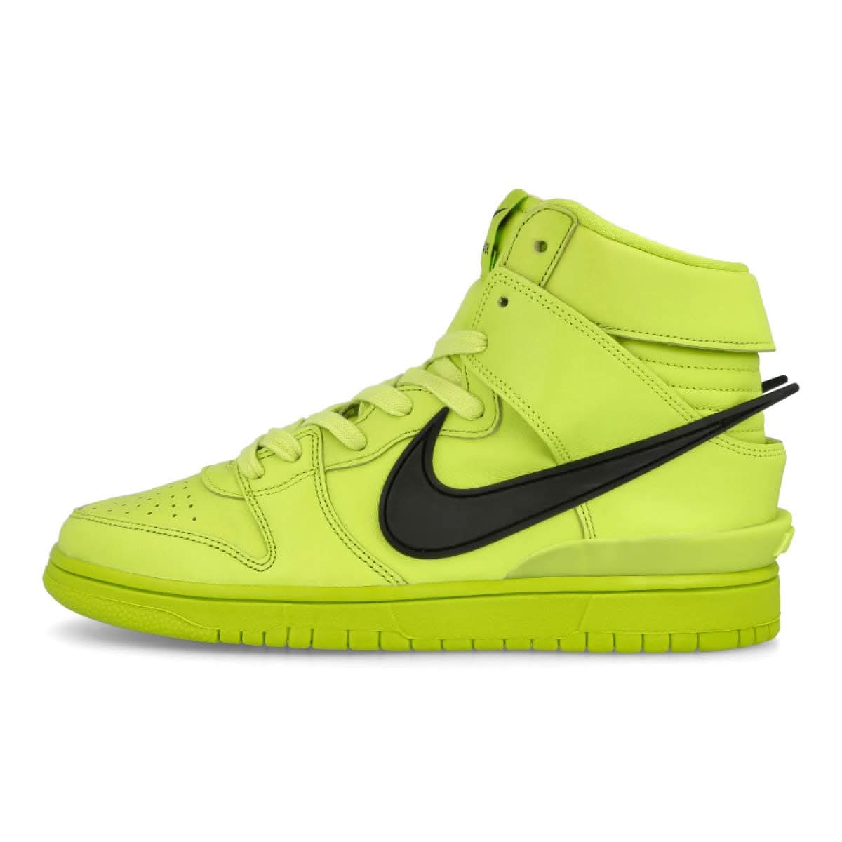 Nike Dunk High Green,Yellow Sneaker Detail view 1 | Gate
