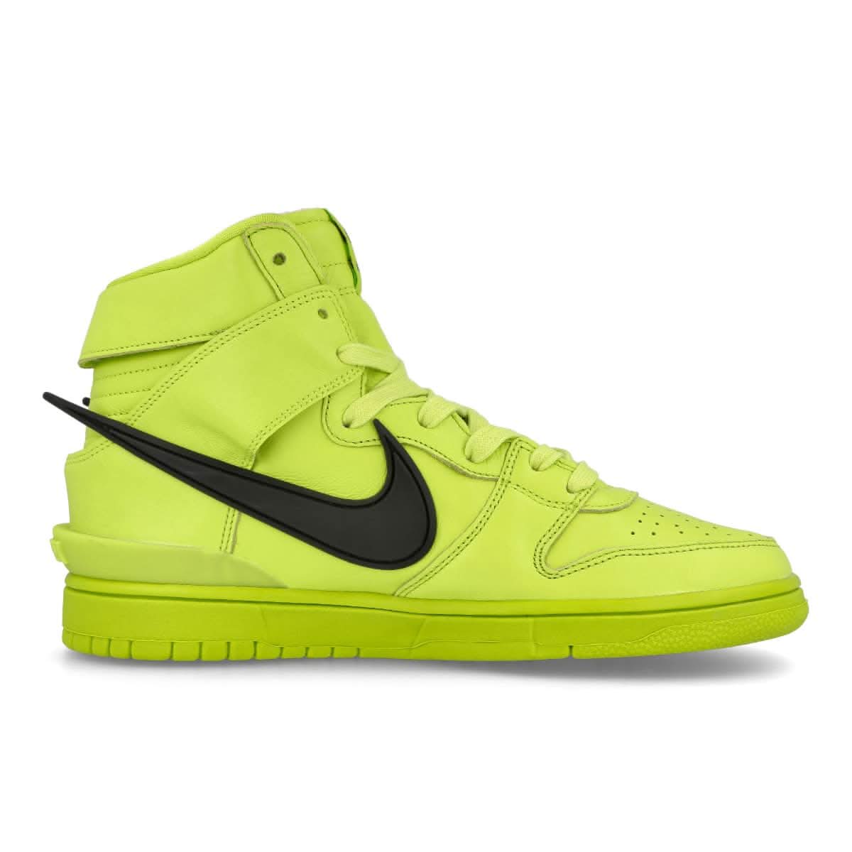 Nike Dunk High Green,Yellow Sneaker Detail view 3 | Gate