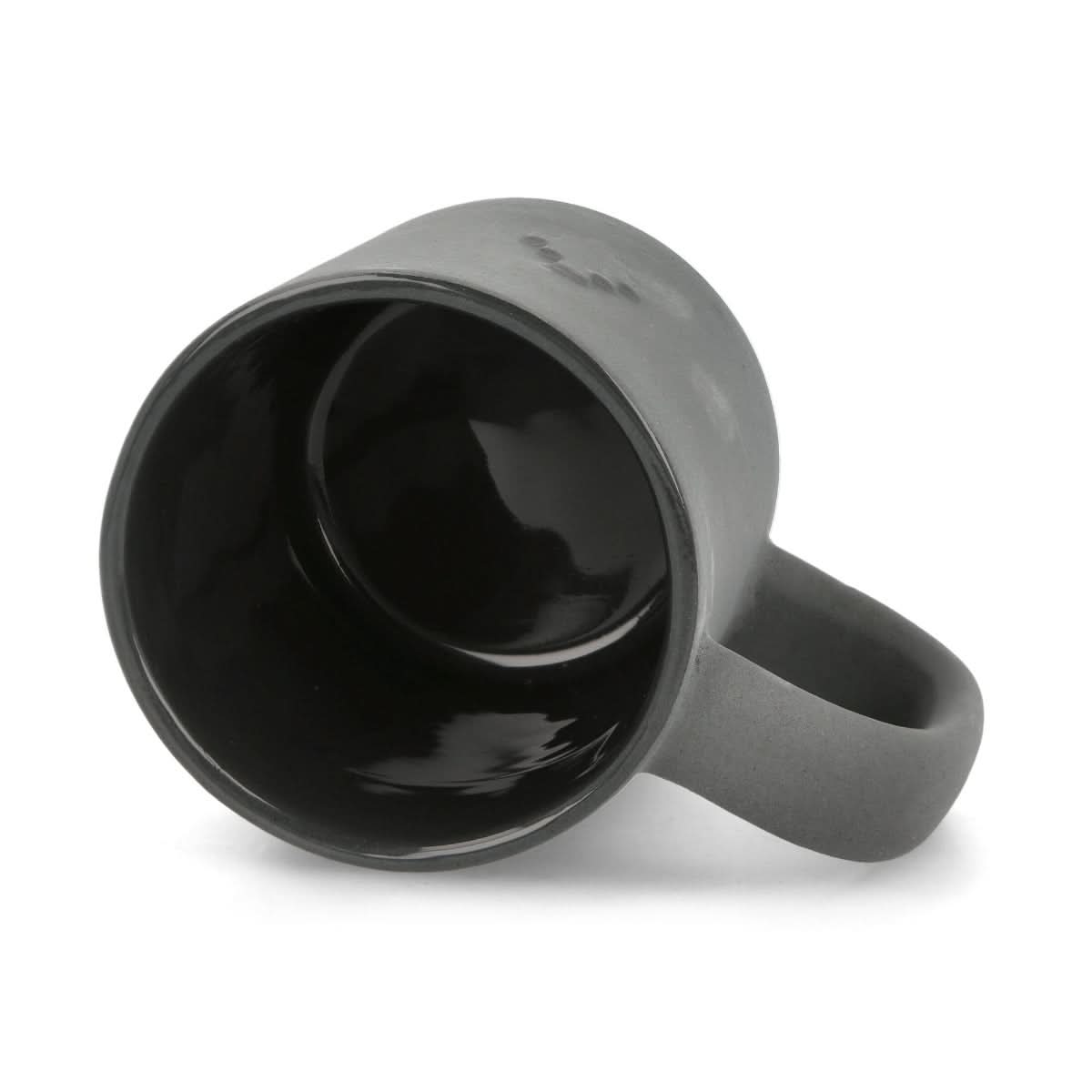 Marcelo Burlon - County of Milan Cross Matte Ceramic Mug Grey Detail view 5 | Gate