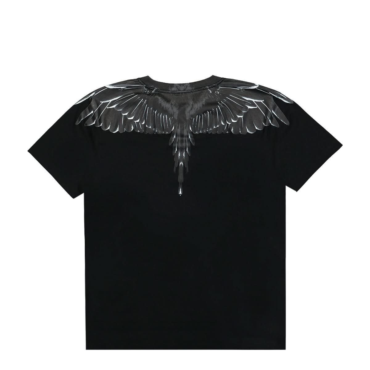 Marcelo Burlon - County of Milan Icon Wings Regular T-Shirt Black Detail view 2 | Gate