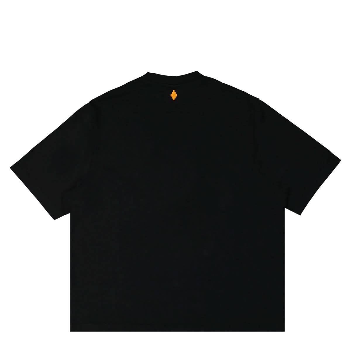 Marcelo Burlon - County of Milan Collar Feather Over T-Shirt Black,Grey Detail view 2 | Gate