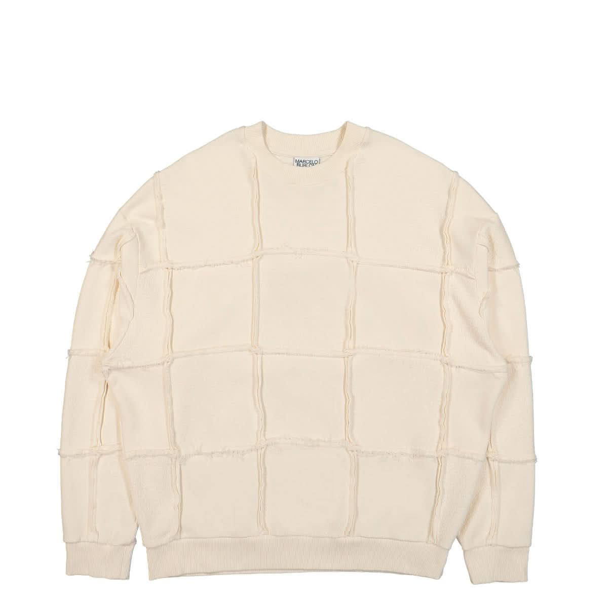 Marcelo Burlon - County of Milan Cross Inside Out Comfort Crew Beige Detail view 1 | Gate