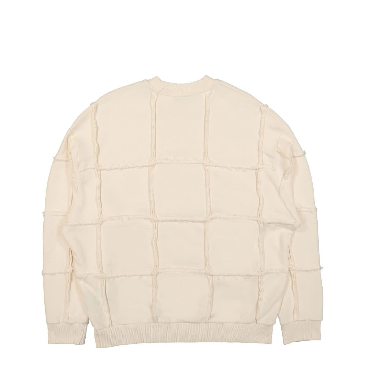 Marcelo Burlon - County of Milan Cross Inside Out Comfort Crew Beige Detail view 2 | Gate