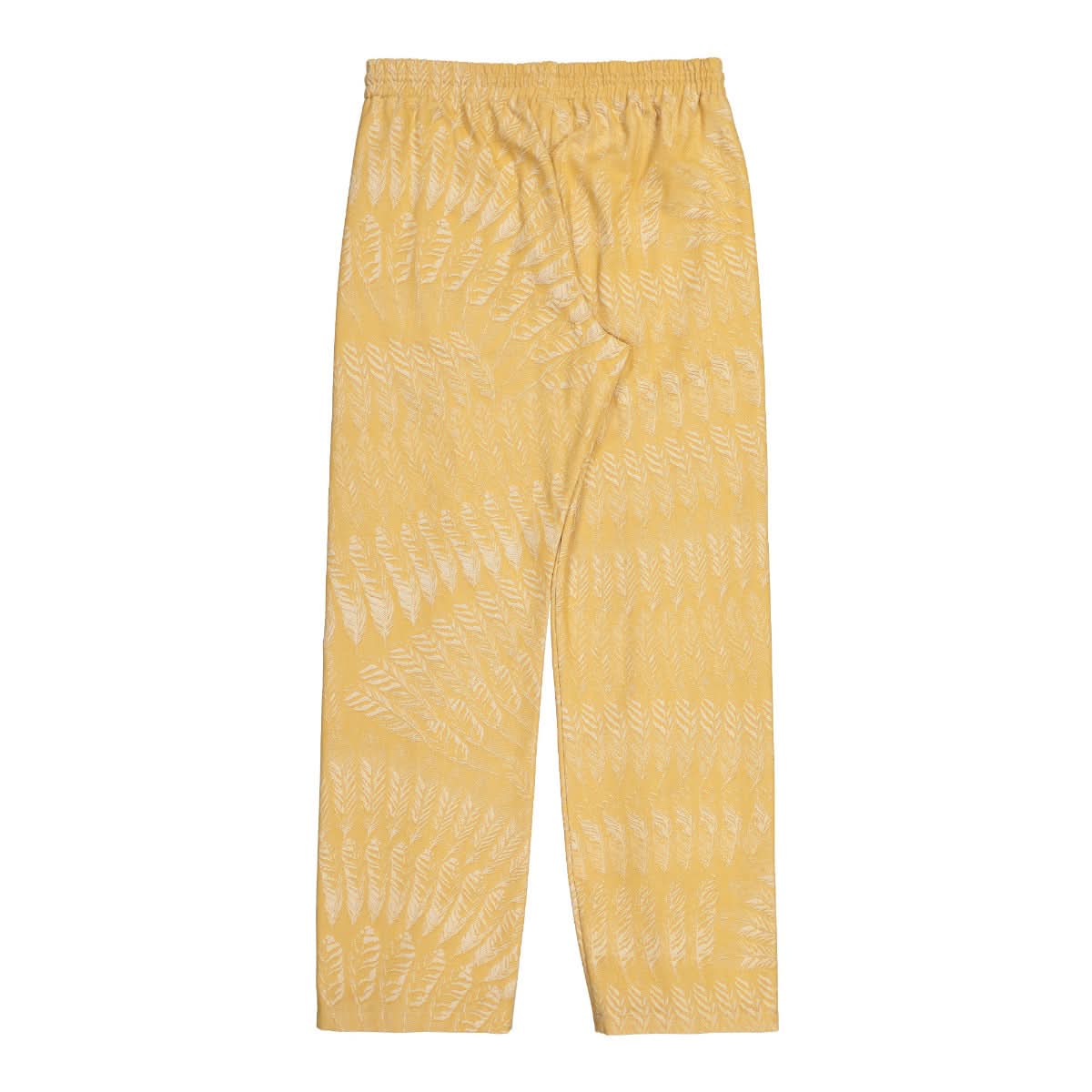 Marcelo Burlon - County of Milan AOP Feathers Loose Pants Brown,Beige Detail view 1 | Gate