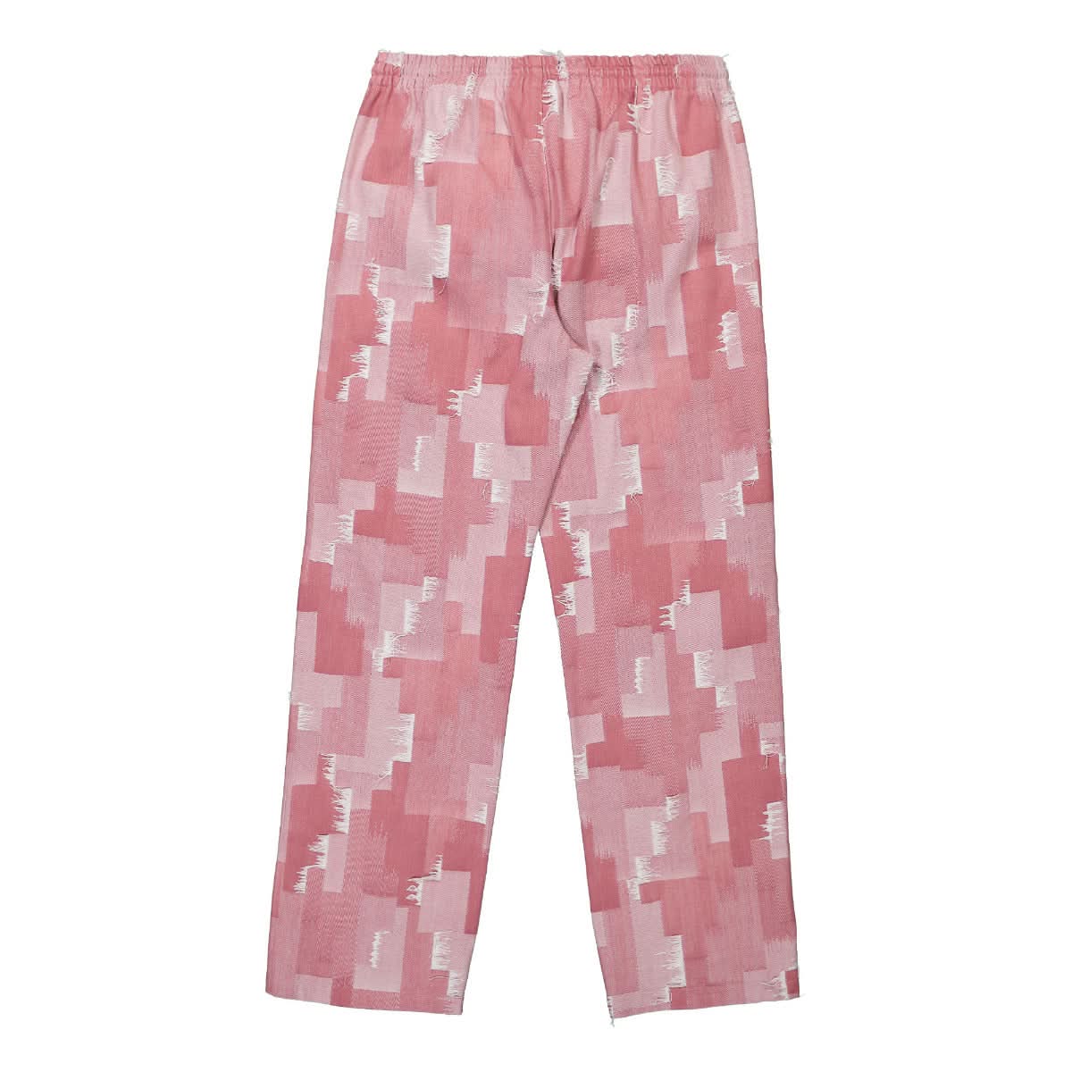 Marcelo Burlon - County of Milan AOP Cross Loose Pants Pink Detail view 2 | Gate