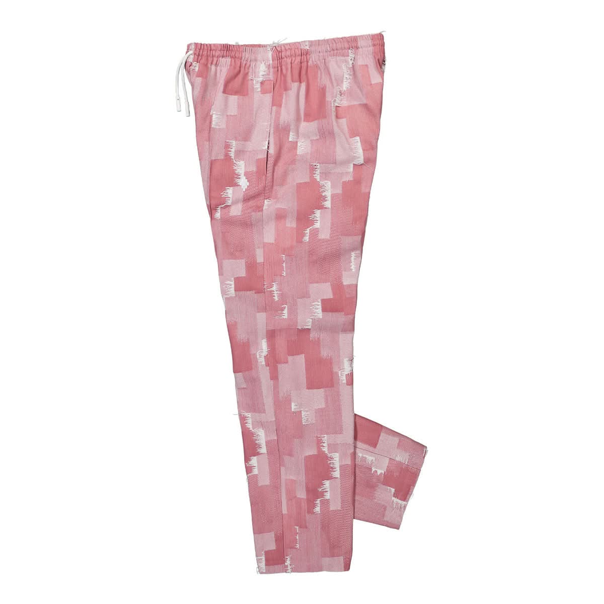 Marcelo Burlon - County of Milan AOP Cross Loose Pants Pink Detail view 3 | Gate
