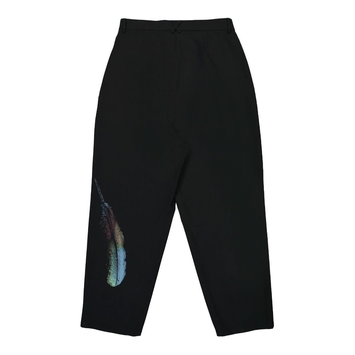 Marcelo Burlon - County of Milan Feather Over Tailor Pants Black Detail view 2 | Gate
