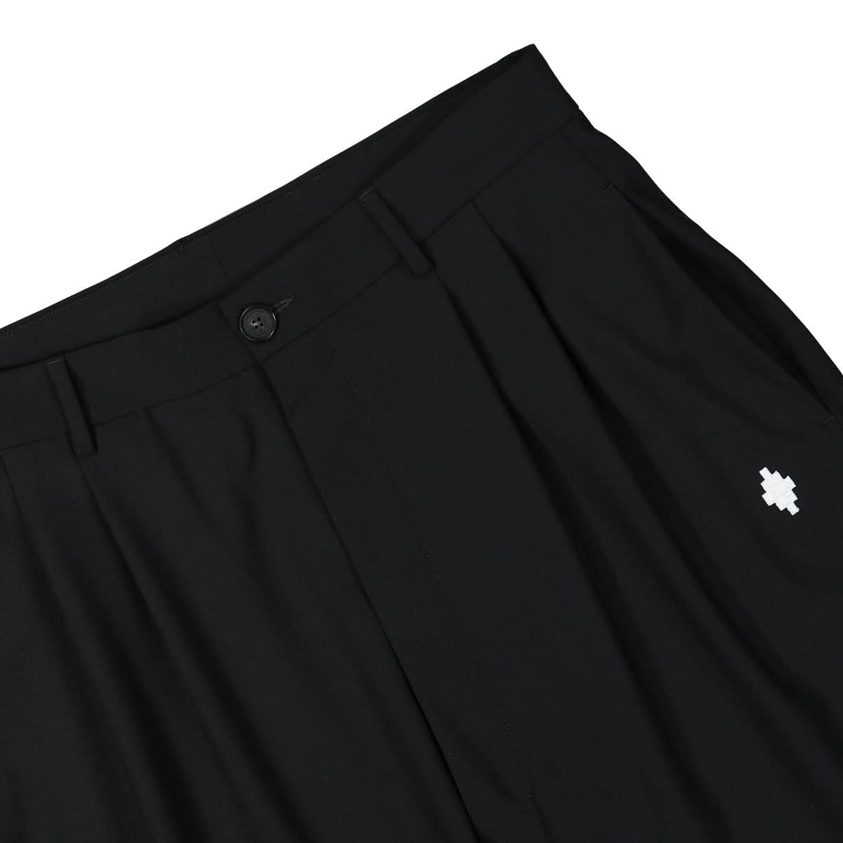 Marcelo Burlon - County of Milan Feather Over Tailor Pants Black Detail view 5 | Gate