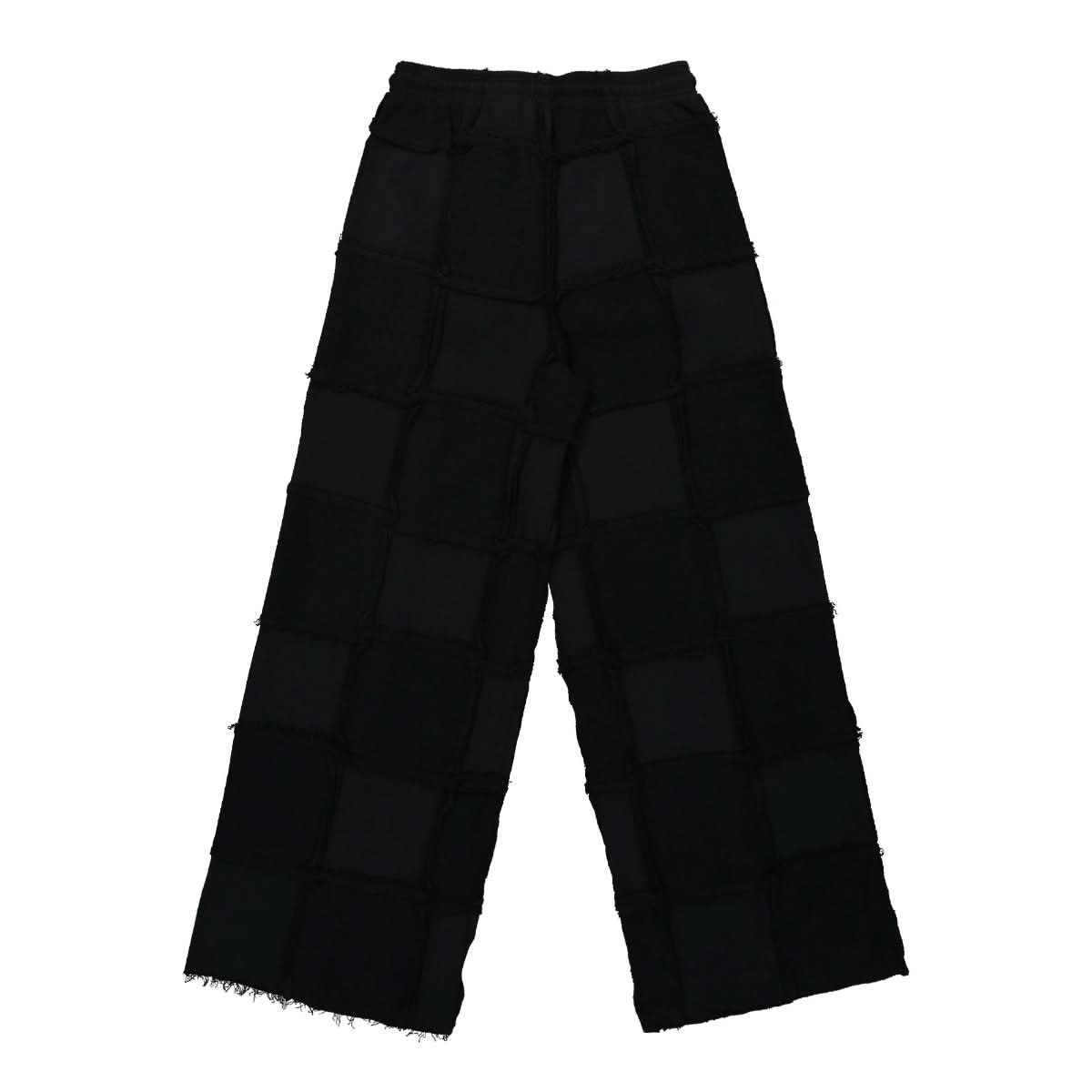 Marcelo Burlon - County of Milan Cross Inside Out Sweatpants Black,White Detail view 1 | Gate
