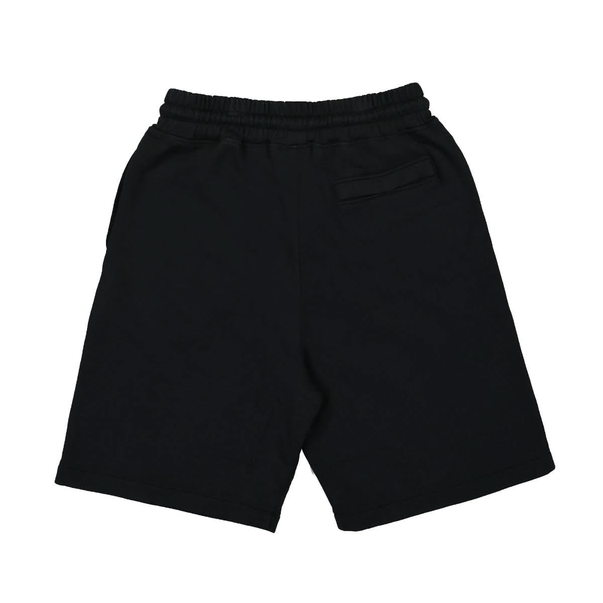 Marcelo Burlon - County of Milan Tempera Cross Basket Shorts Black,White Detail view 2 | Gate