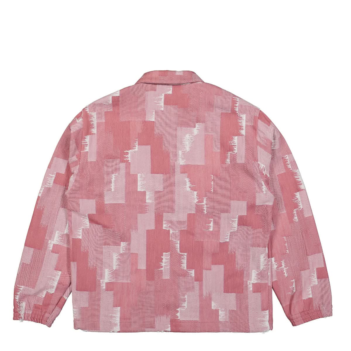 Marcelo Burlon - County of Milan AOP Cross Coach Jacket Pink Detail view 1 | Gate