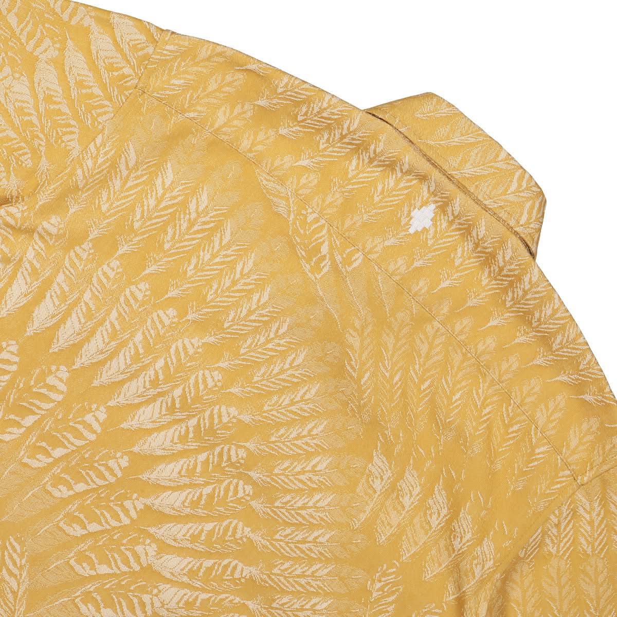 Marcelo Burlon - County of Milan AOP Feathers L/S Shirt Brown,Beige Detail view 5 | Gate