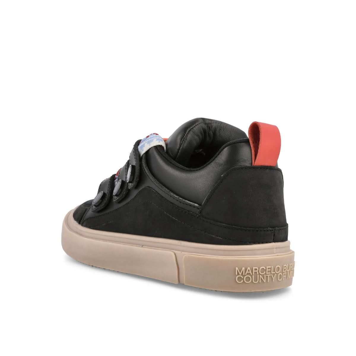 Marcelo Burlon - County of Milan Ticinella Sneaker Black,Multicolor Sneaker Detail view 3 | Gate