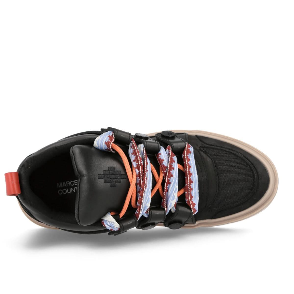 Marcelo Burlon - County of Milan Ticinella Sneaker Black,Multicolor Sneaker Detail view 5 | Gate