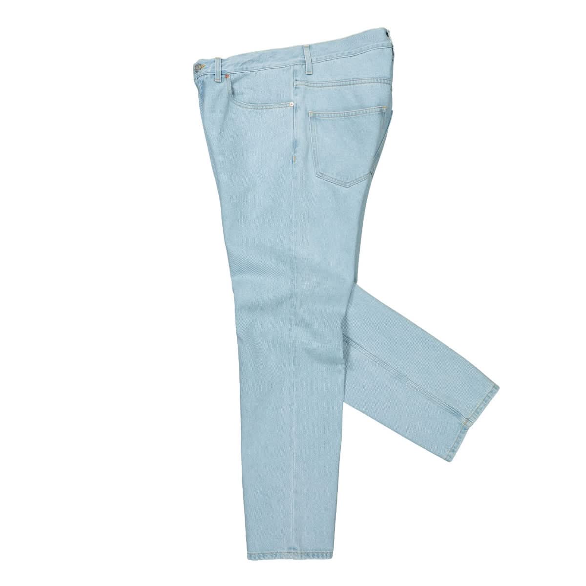 Martine Rose Relaxed Fit Jean Blue Detail view 3 | Gate