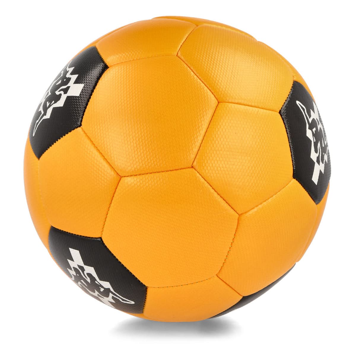 Marcelo Burlon - County of Milan Soccer Ball Black,Orange Detail view 2 | Gate