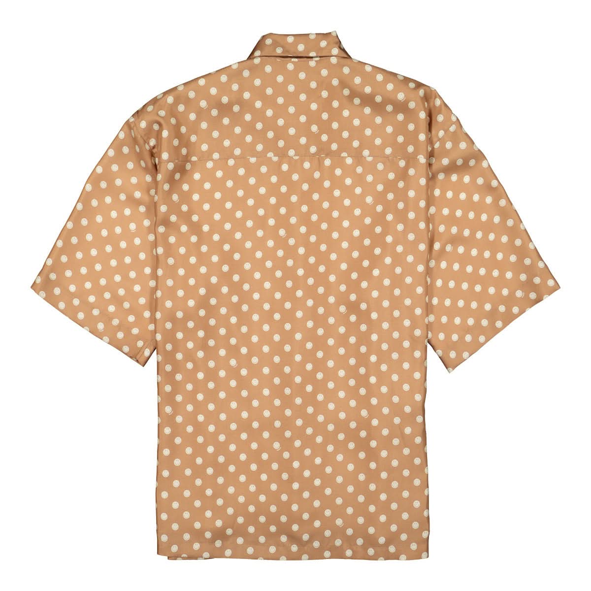 Marni Smiley Shirt Brown Detail view 1 | Gate