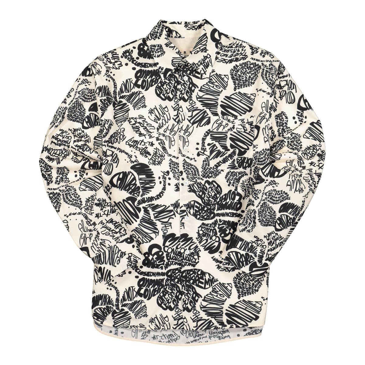 Marni Shirt Black,Beige Detail view 1 | Gate