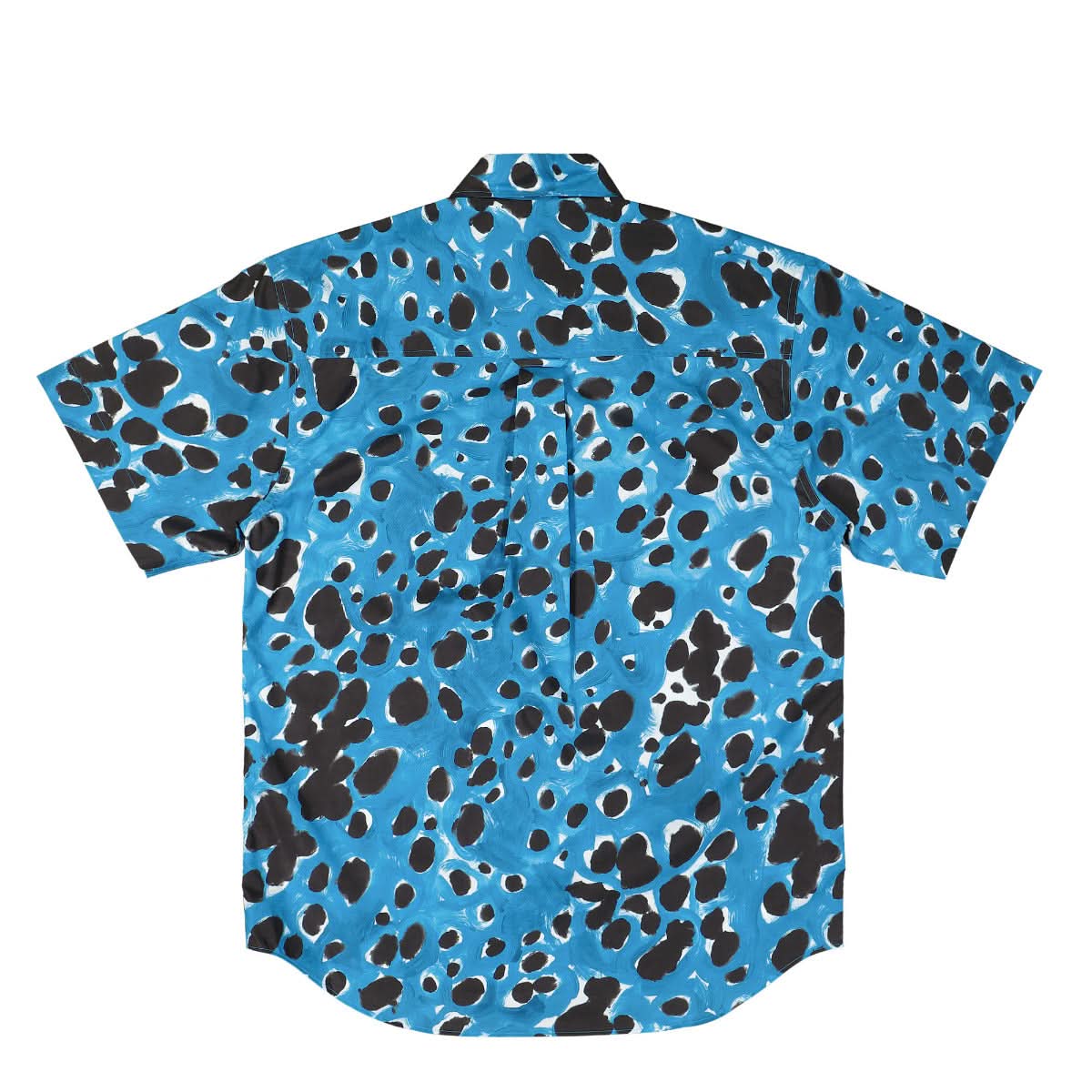 Marni Pop Dots Poplin Shirt Blue Detail view 1 | Gate