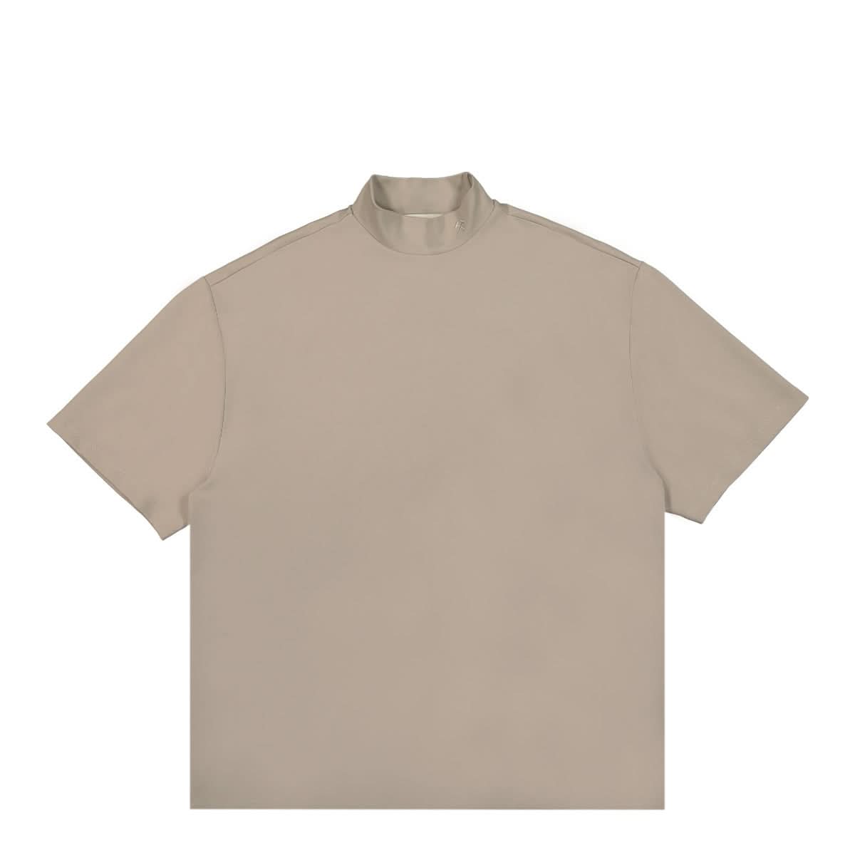 GmbH T-Shirt W Mandarin Collar Beige Detail view 1 | Gate