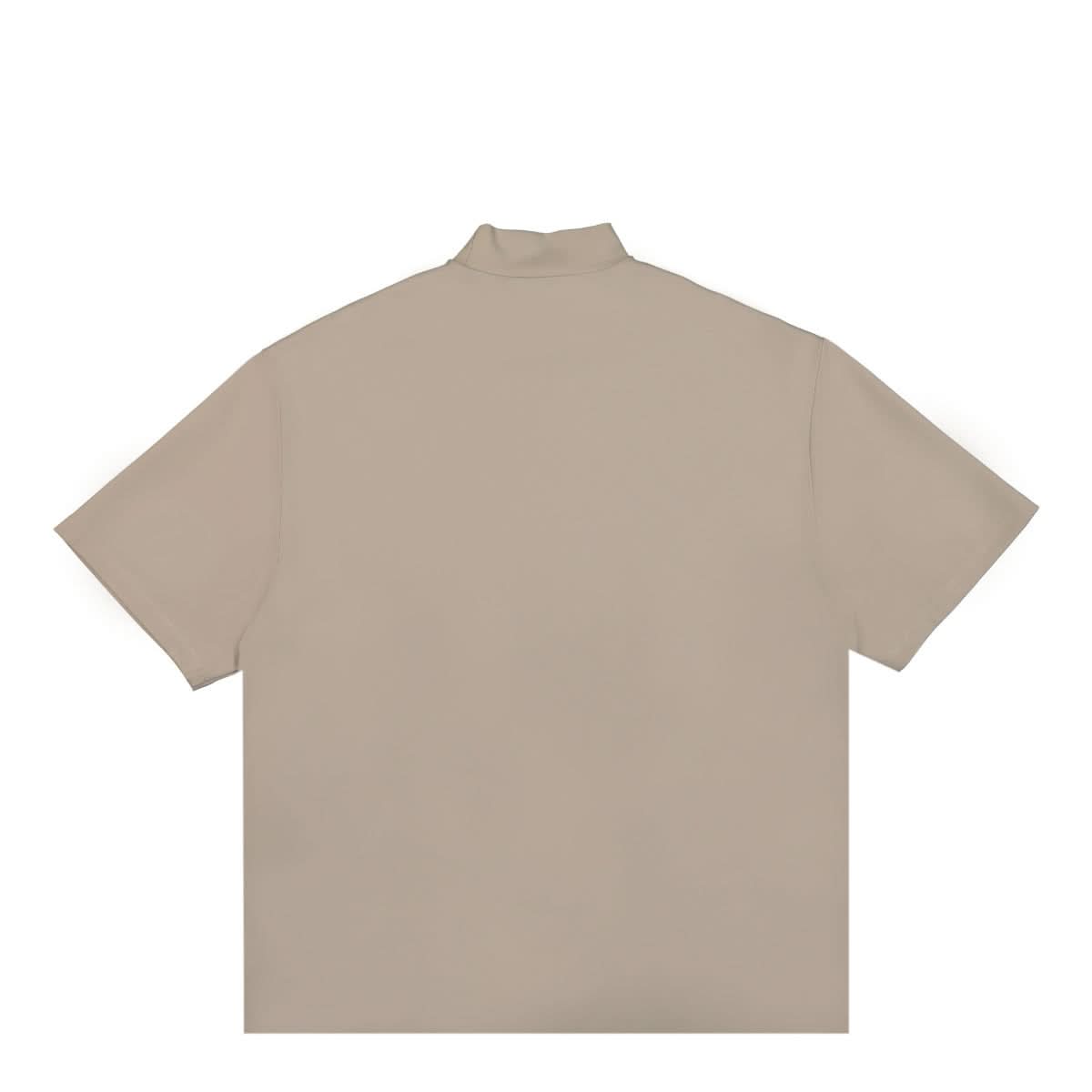 GmbH T-Shirt W Mandarin Collar Beige Detail view 1 | Gate