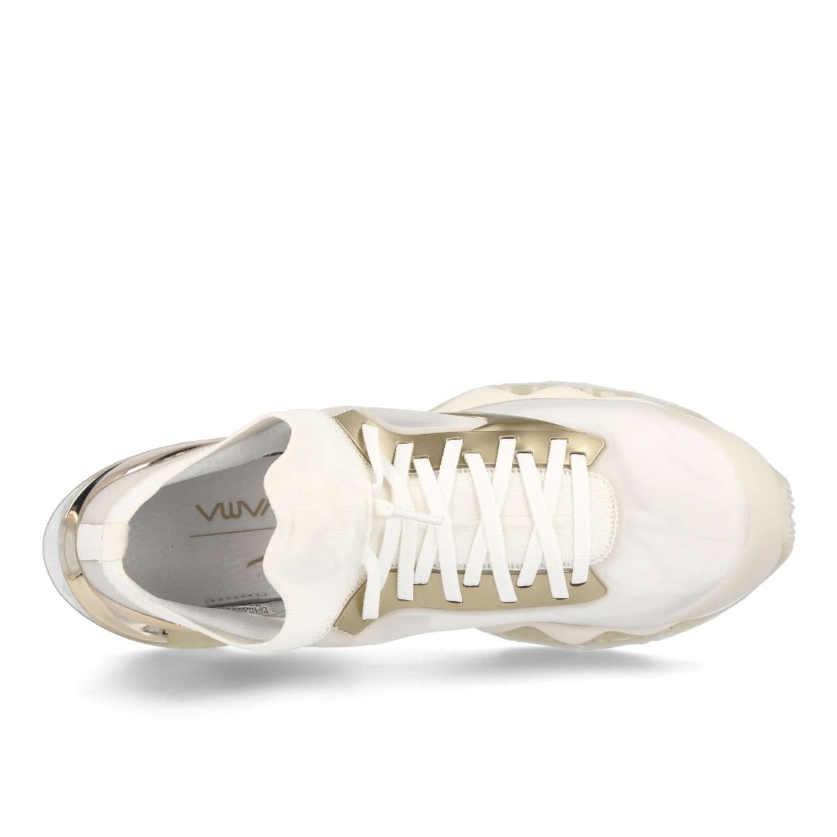 Mizuno Wave Prophecy White,Gold Sneaker Detail view 5 | Gate