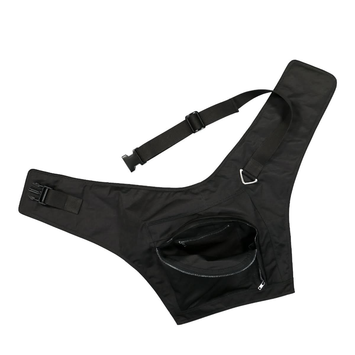 Rick Owens Cargobelt Bumbag Black Detail view 3 | Gate