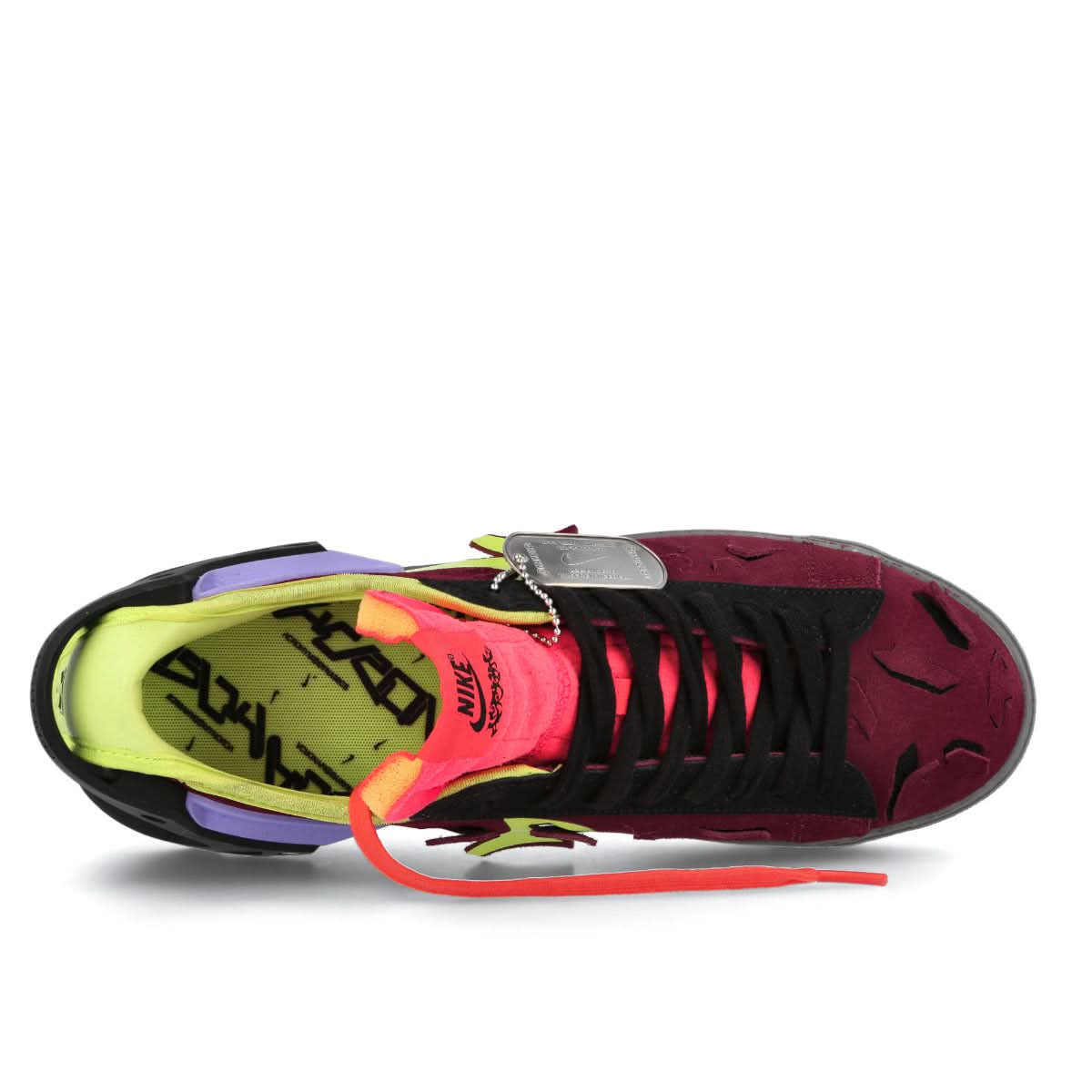 Nike Blazer Low Multicolor Sneaker Detail view 3 | Gate