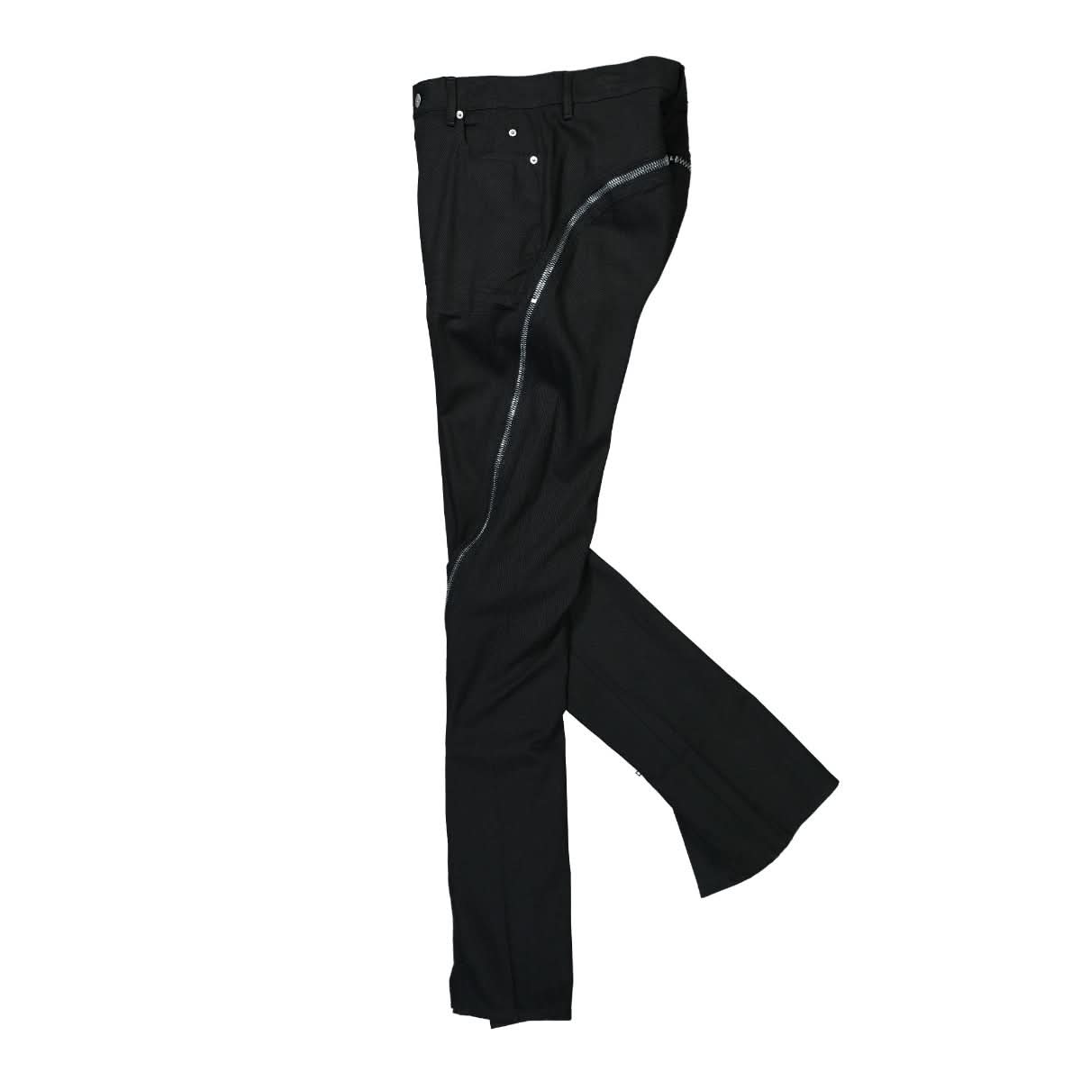 Rick Owens Womens Bolan Banana Pants Black Detail view 3 | Gate