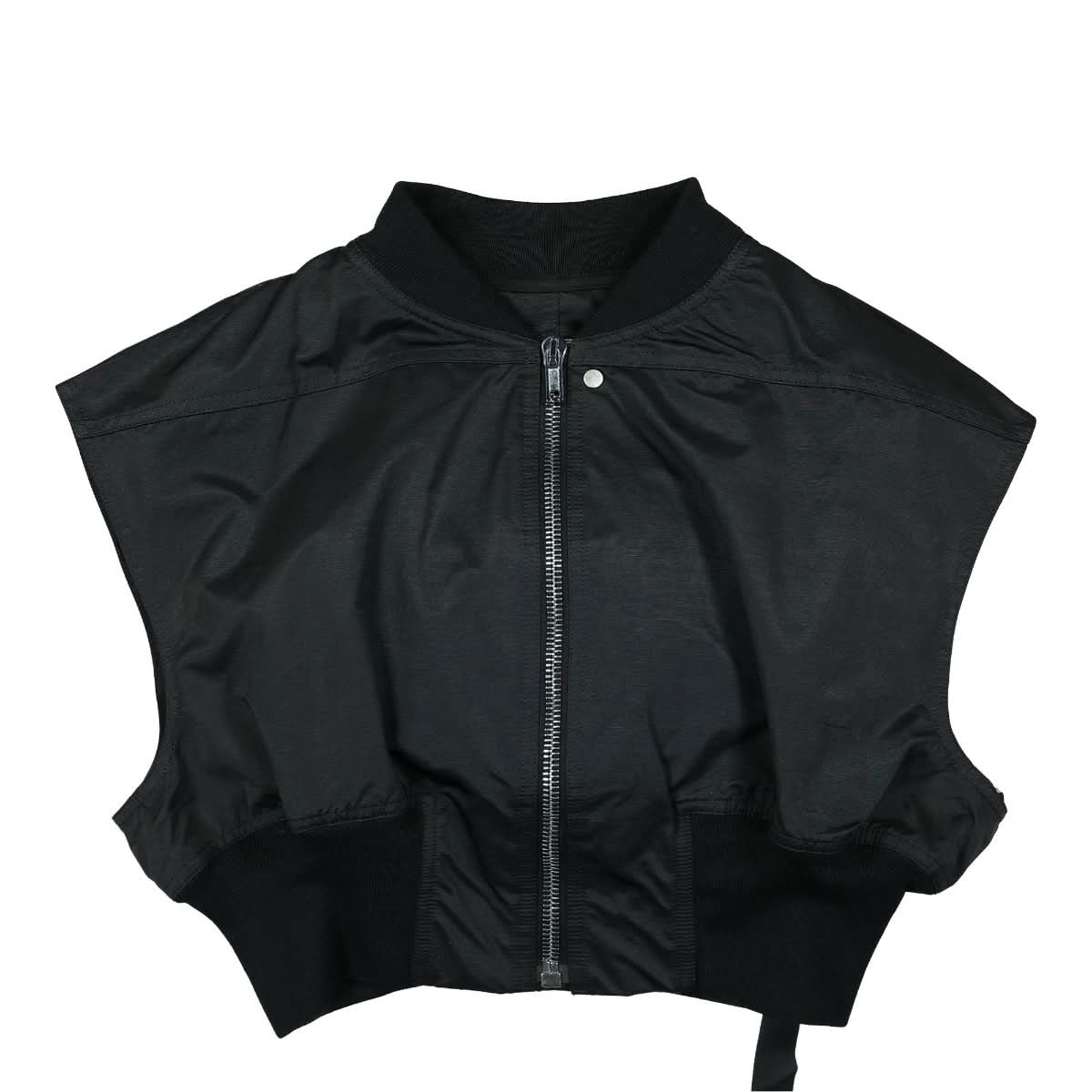 Rick Owens Womens Babel Tatlin Bomber Jacket Black Detail view 1 | Gate