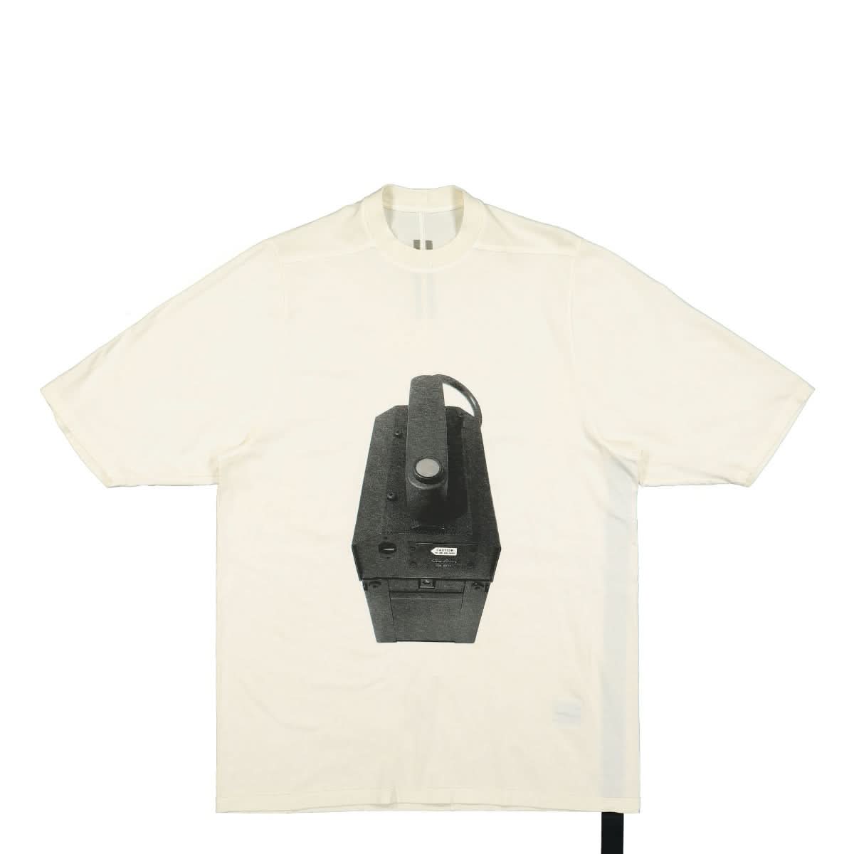 Rick Owens Jumbo SS Tee Beige Detail view 1 | Gate