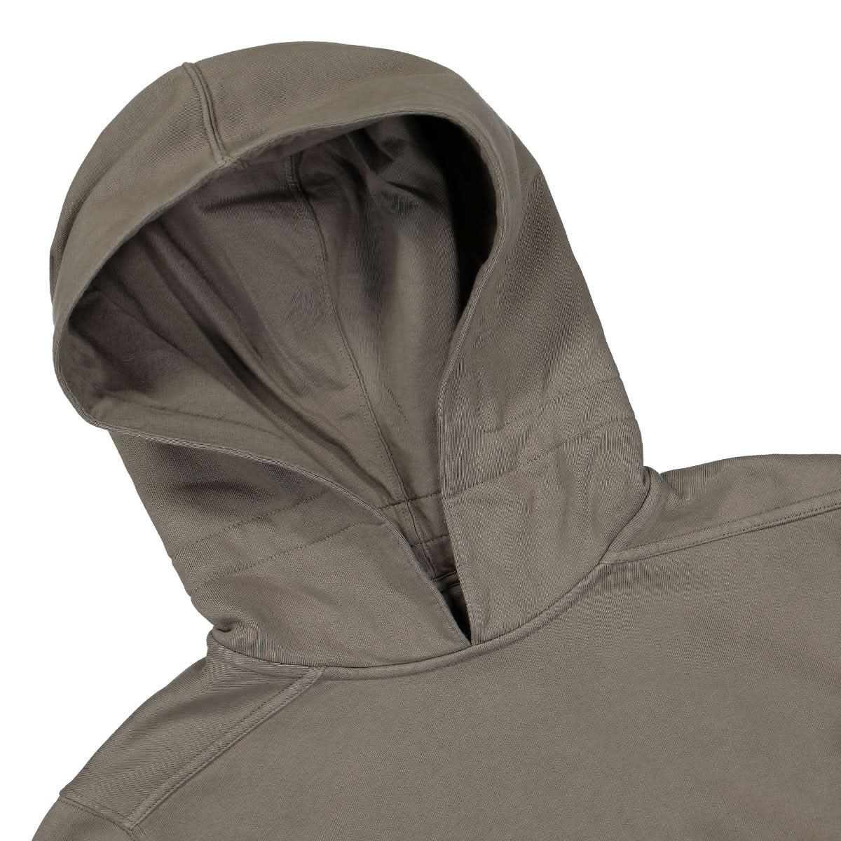 Rick Owens Granbury Hoodie Brown Detail view 3 | Gate