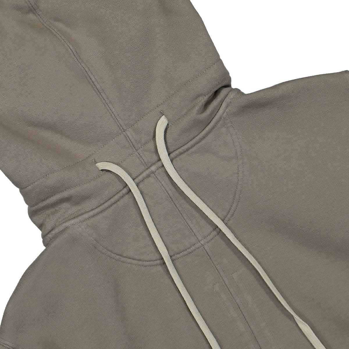 Rick Owens Granbury Hoodie Brown Detail view 5 | Gate