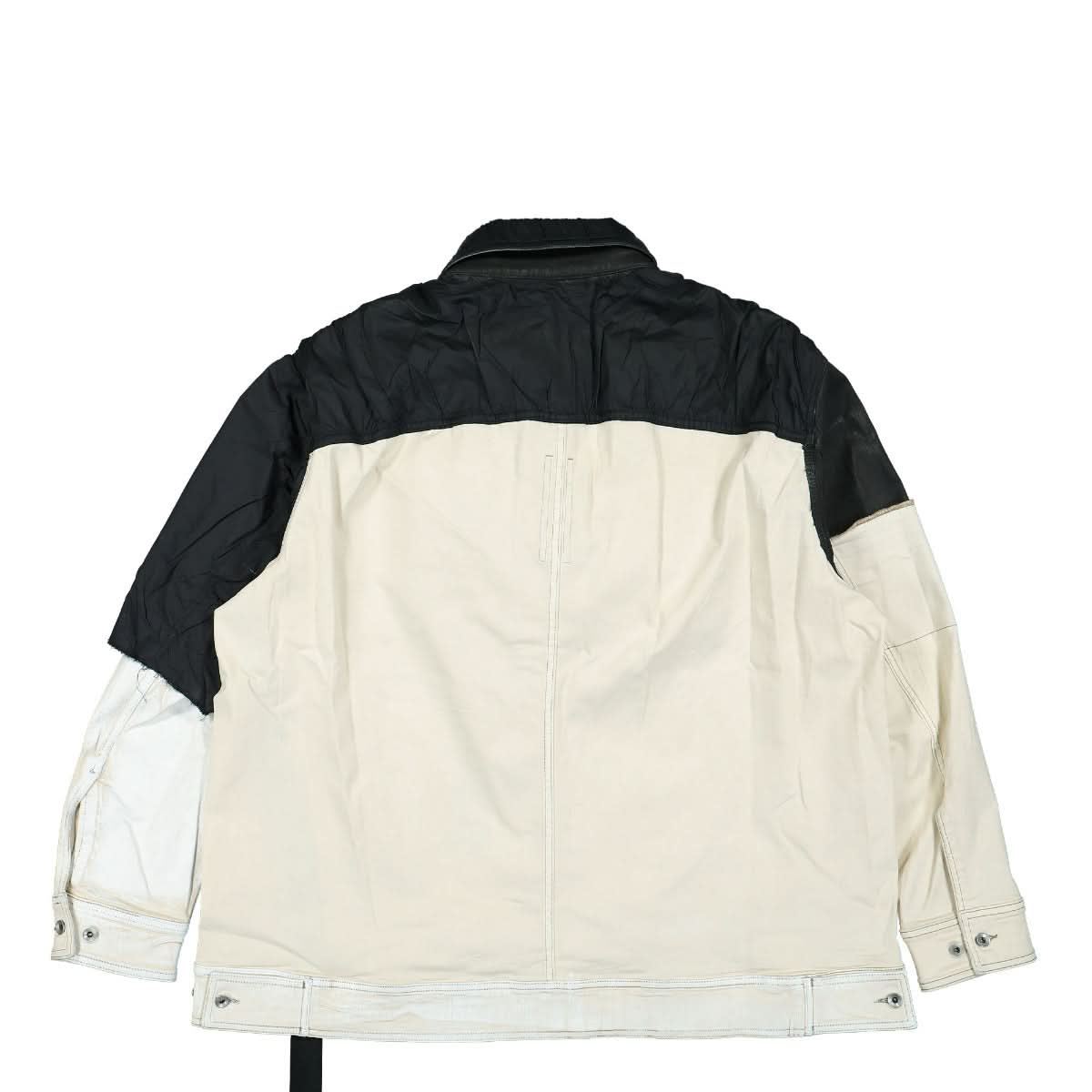 Rick Owens Jumbo Worker Jacket Black,Beige Detail view 2 | Gate