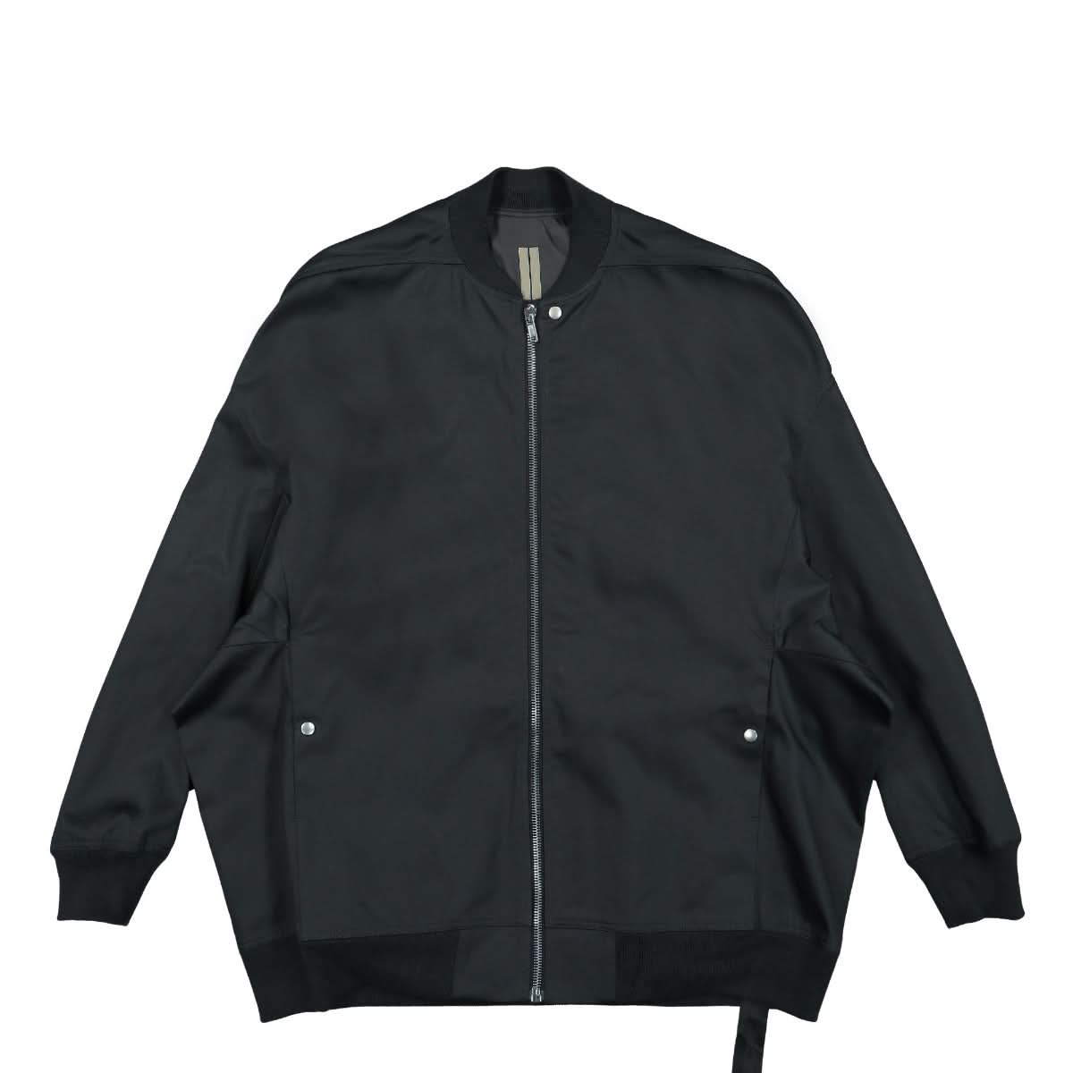 Rick Owens Jumbo Flight Bomber Jacket Black Detail view 1 | Gate