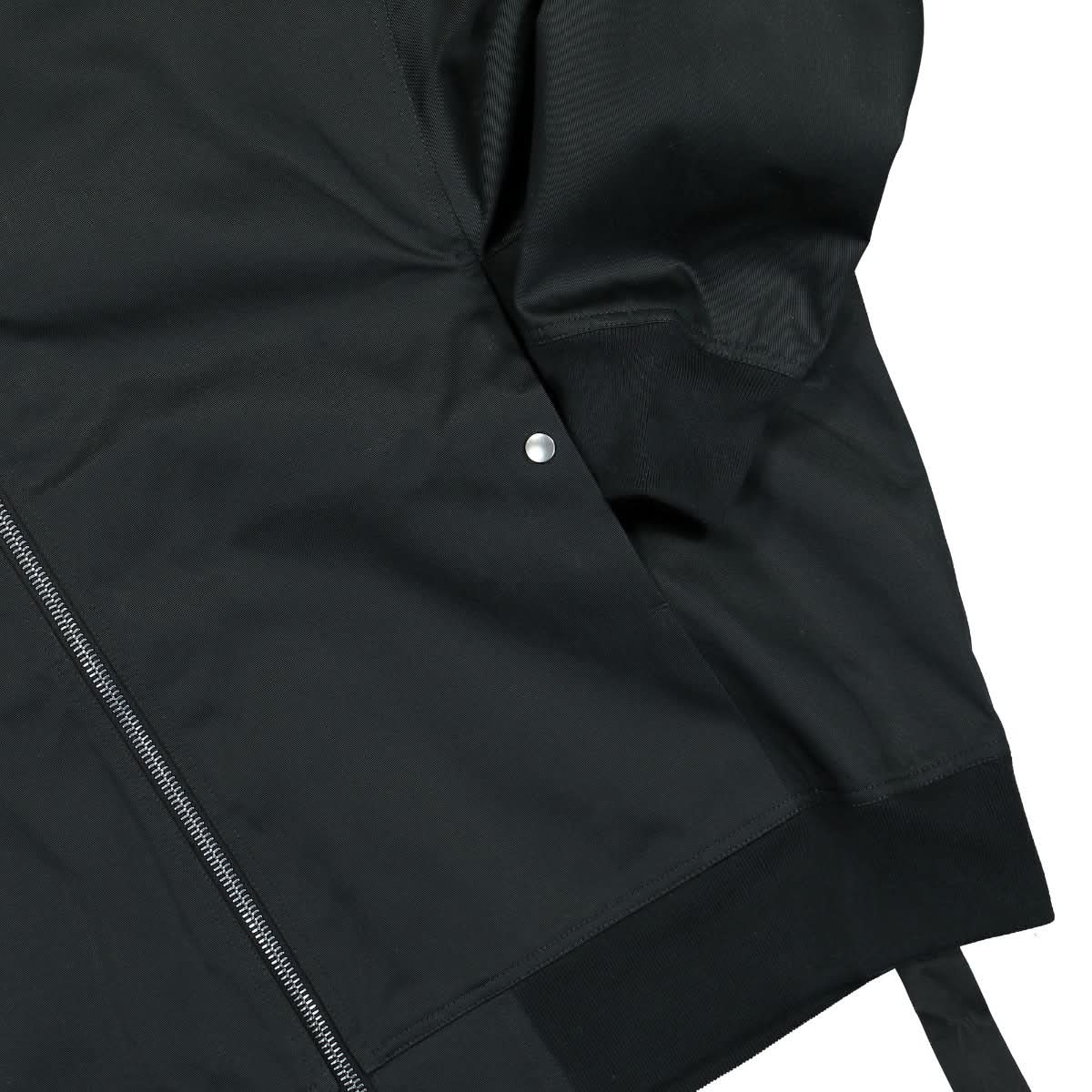 Rick Owens Jumbo Flight Bomber Jacket Black Detail view 4 | Gate