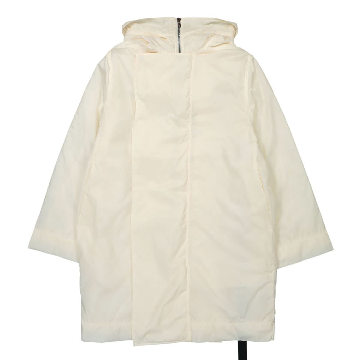 Rick Owens Sisyparka Coat Beige Detail view 1 | Gate