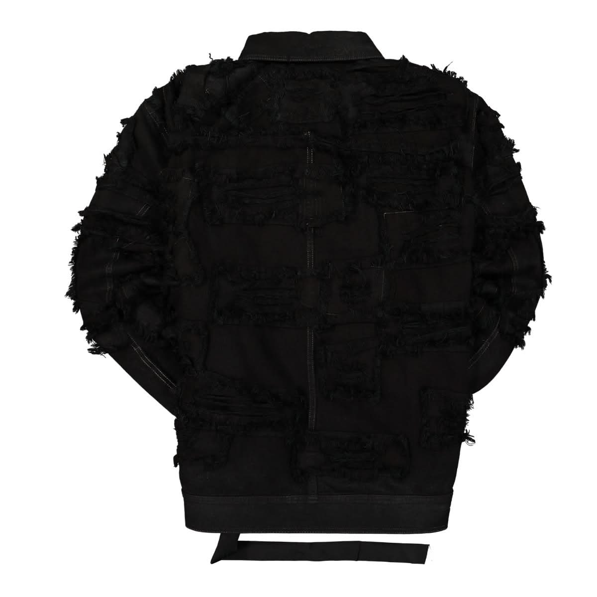 Rick Owens Jumbo Worker Jacket Black Detail view 2 | Gate