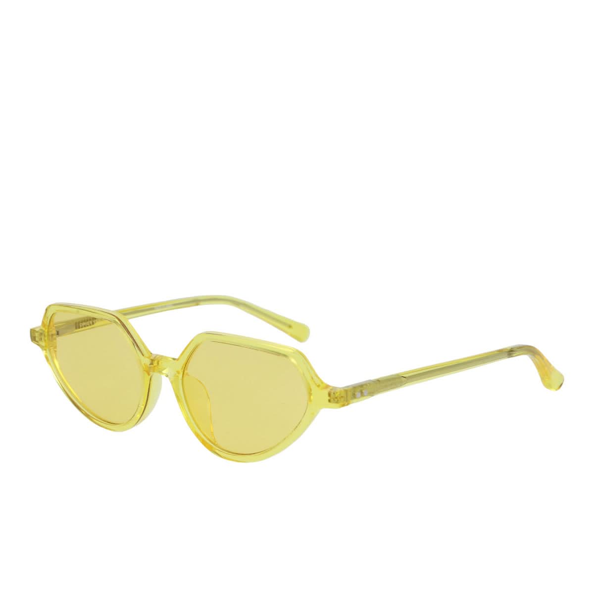 Linda Farrow 178 C7 Cat Eye Sun Glasses Yellow Detail view 1 | Gate