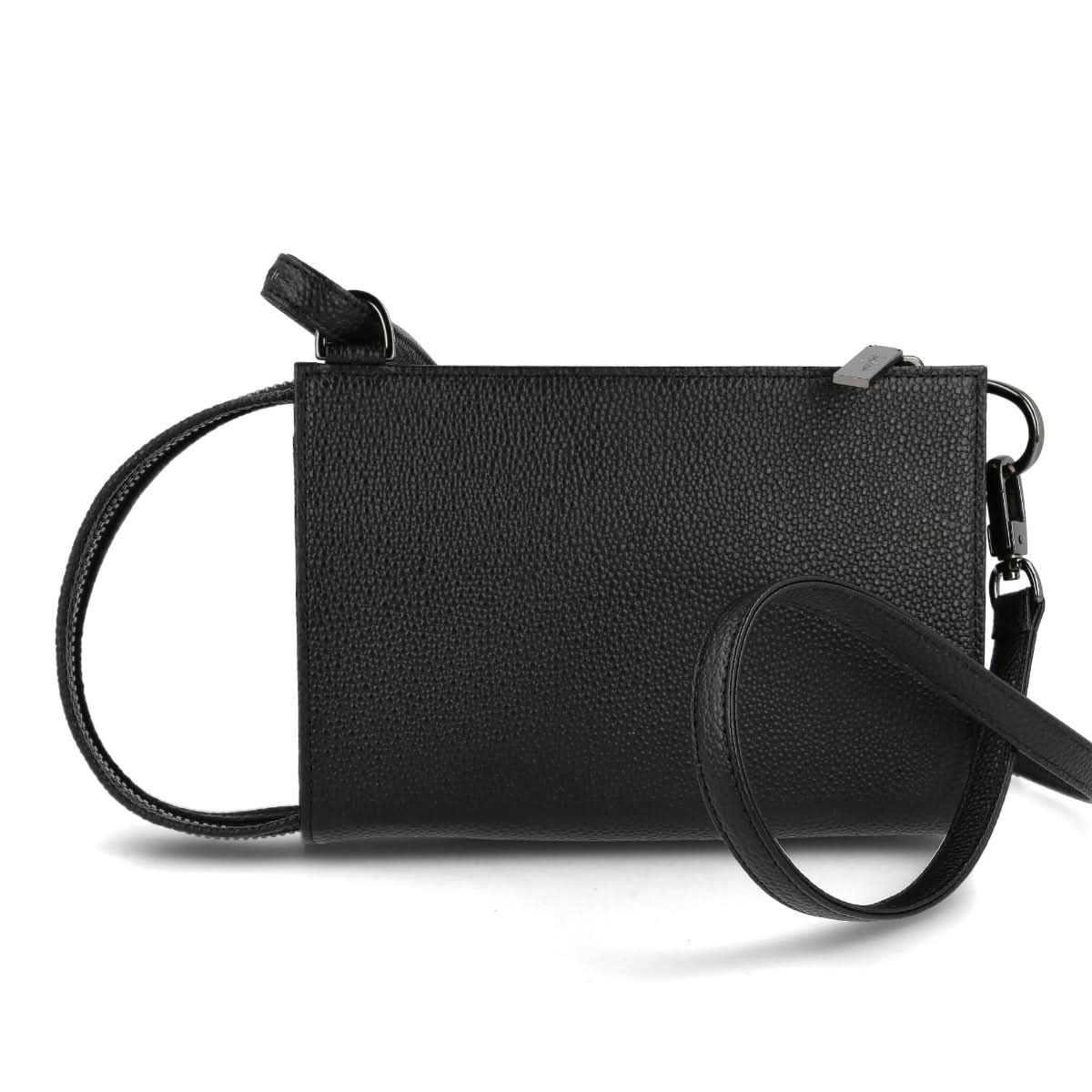 Yohji Yamamoto "Discord" Wallet Shoulder Bag Black Detail view 1 | Gate