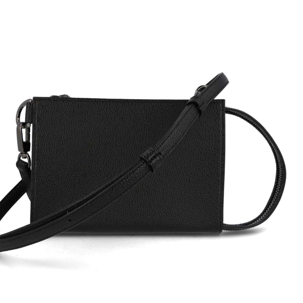 Yohji Yamamoto "Discord" Wallet Shoulder Bag Black Detail view 2 | Gate