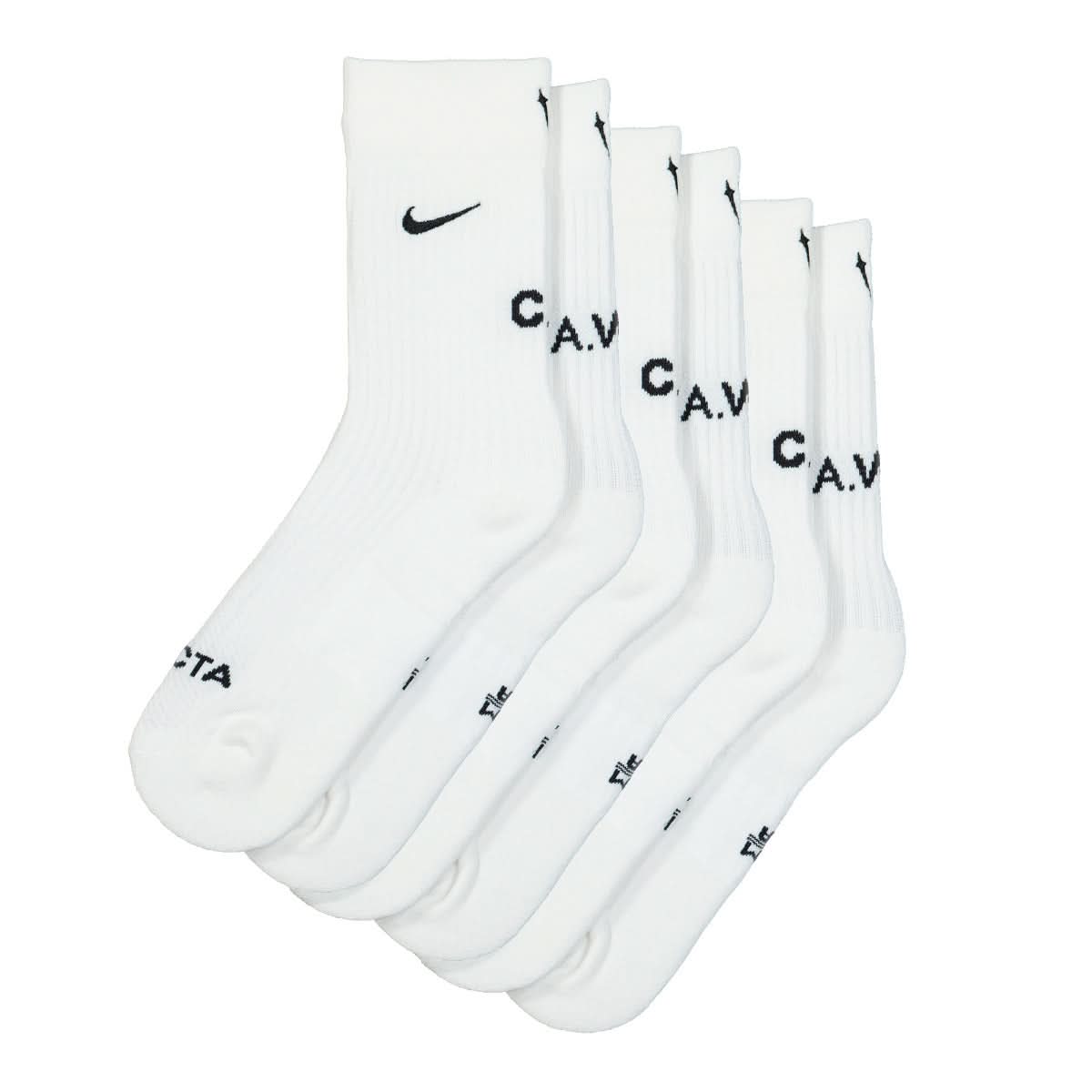 Nike Sneaker Crew Sox 3 Pack White Detail view 1 | Gate