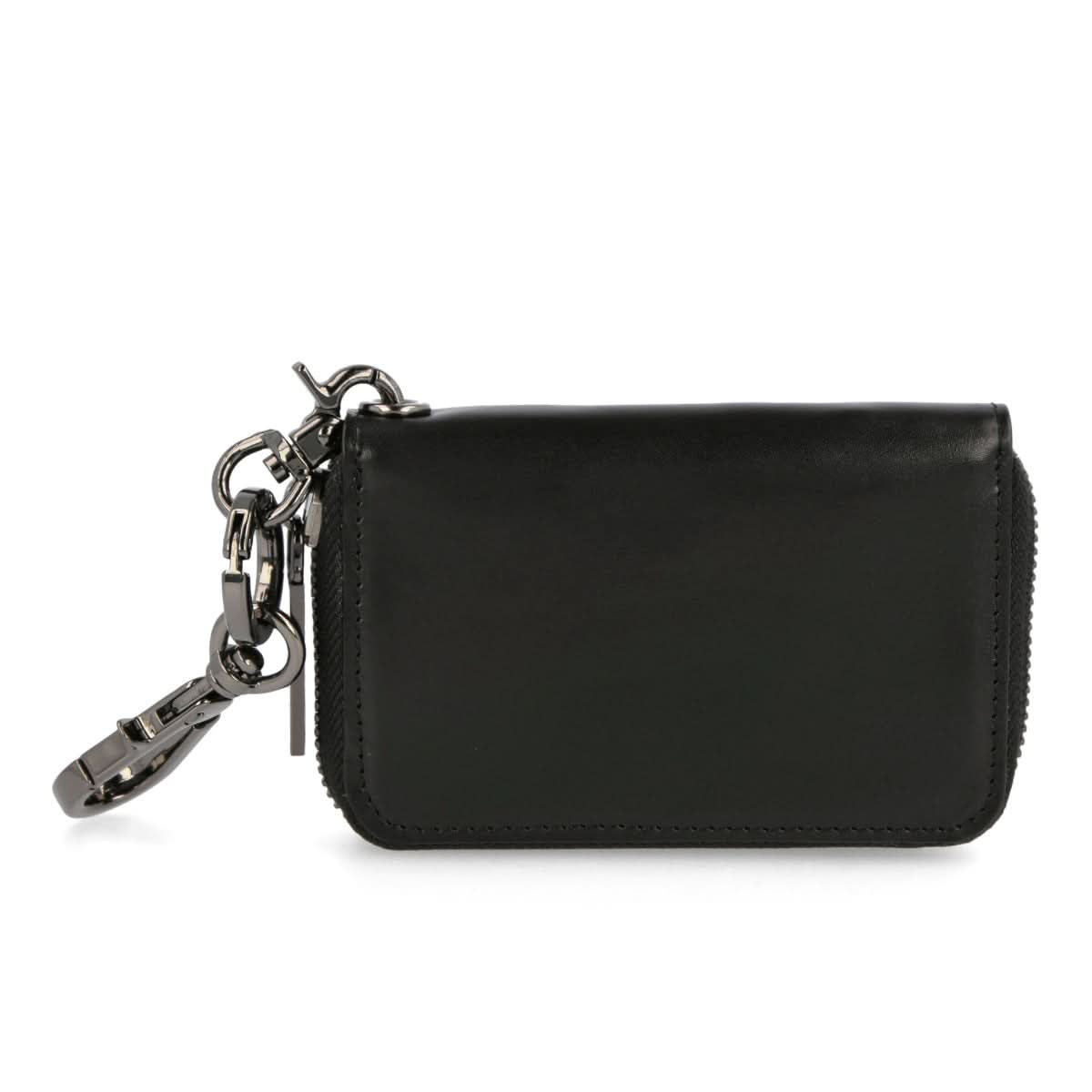 Yohji Yamamoto Discord Strap Key Case Black Detail view 2 | Gate