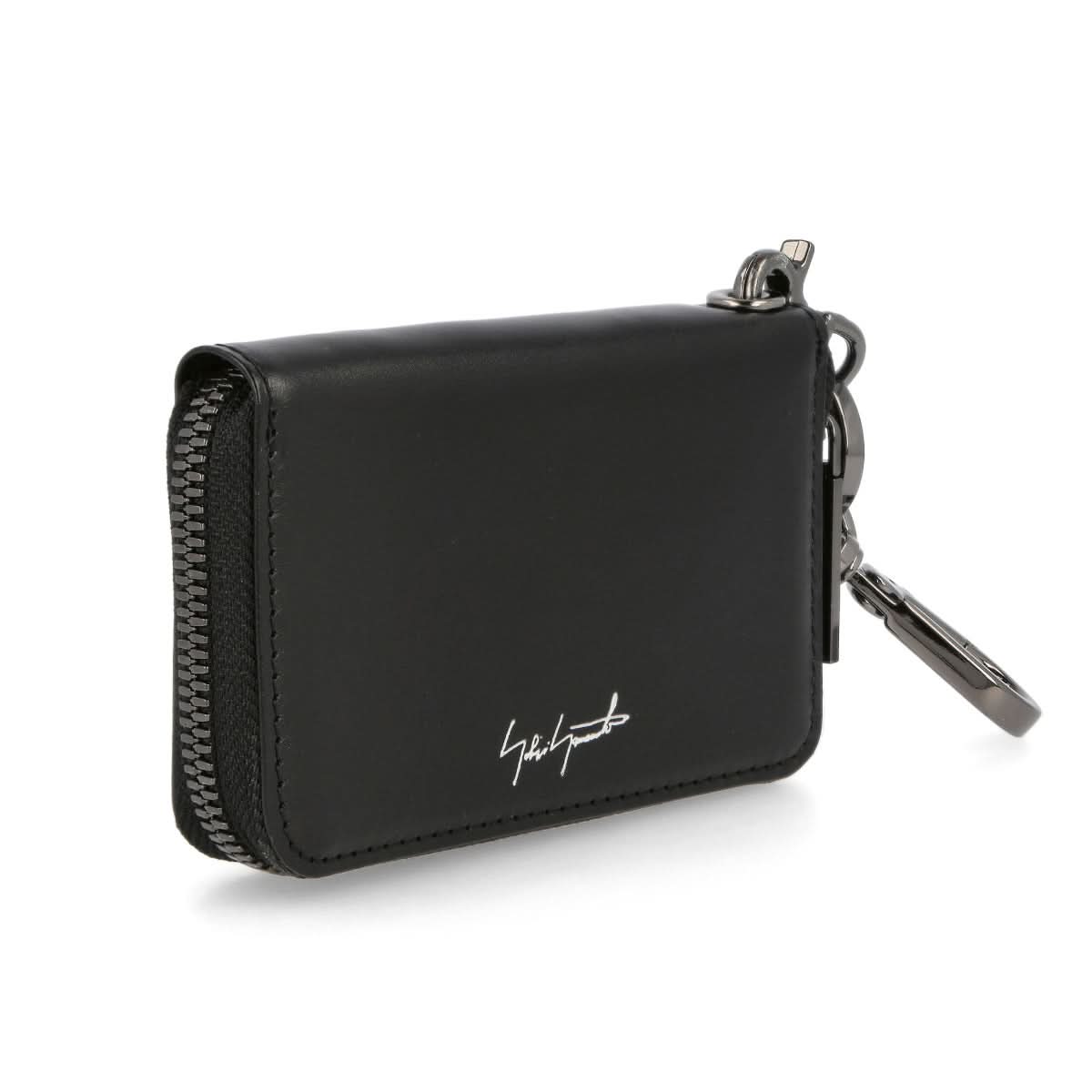 Yohji Yamamoto Discord Strap Key Case Black Detail view 4 | Gate
